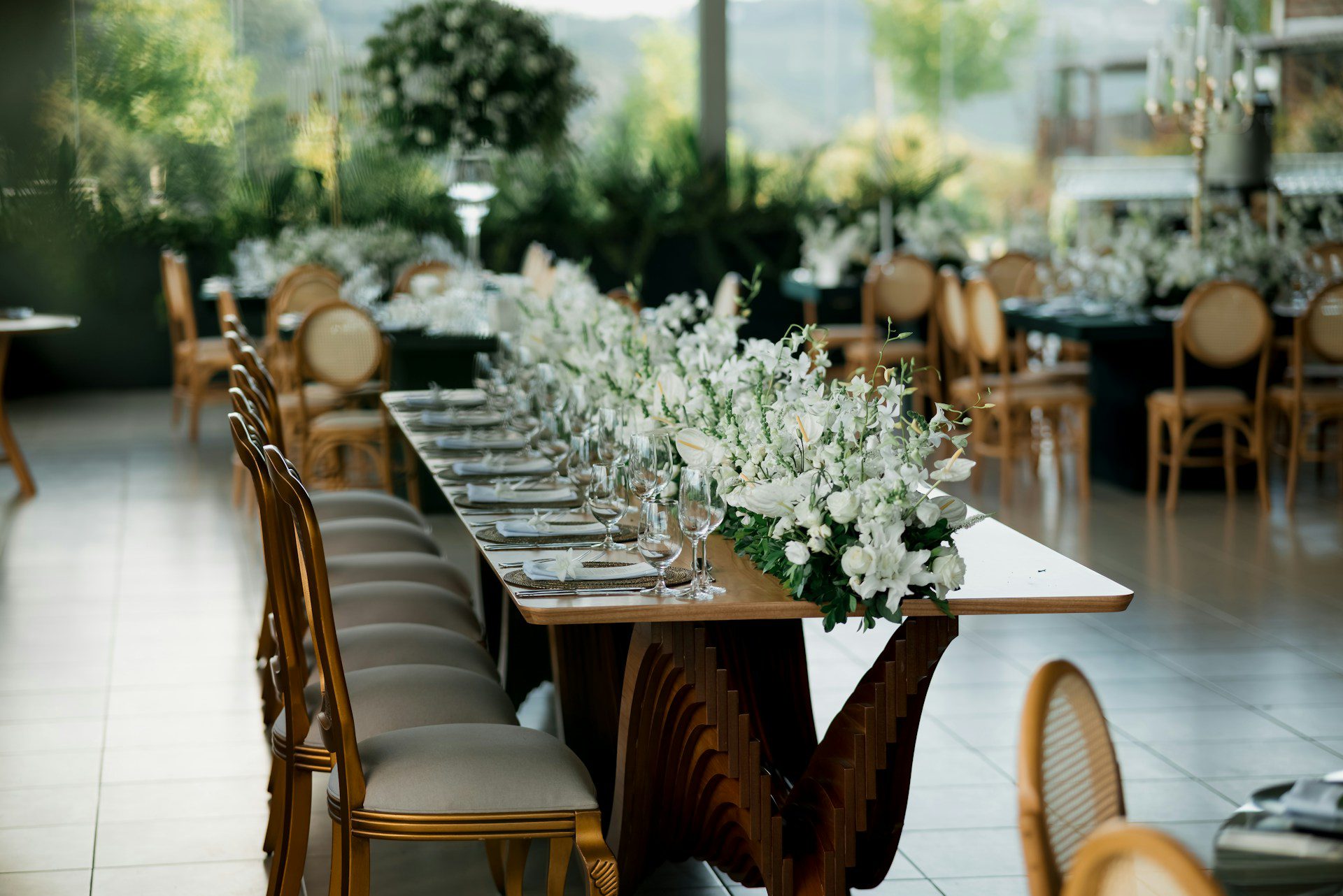 Corporate Event Floral Arrangement