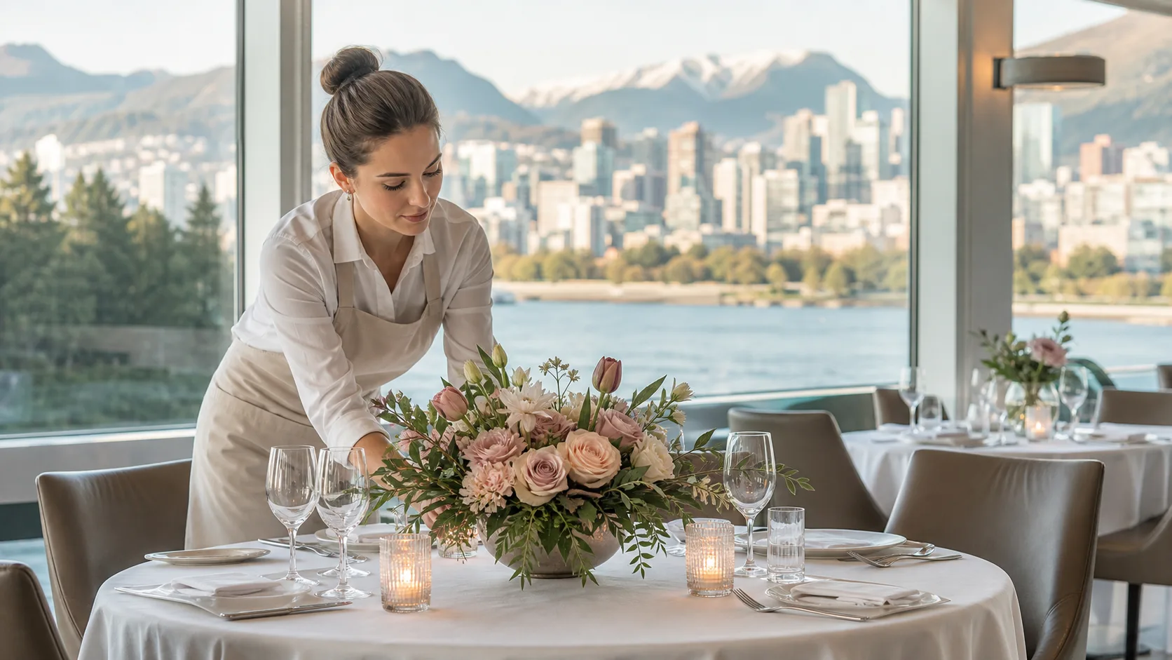 Elevating Anniversary Dinners in Vancouver with Intentional Flowers